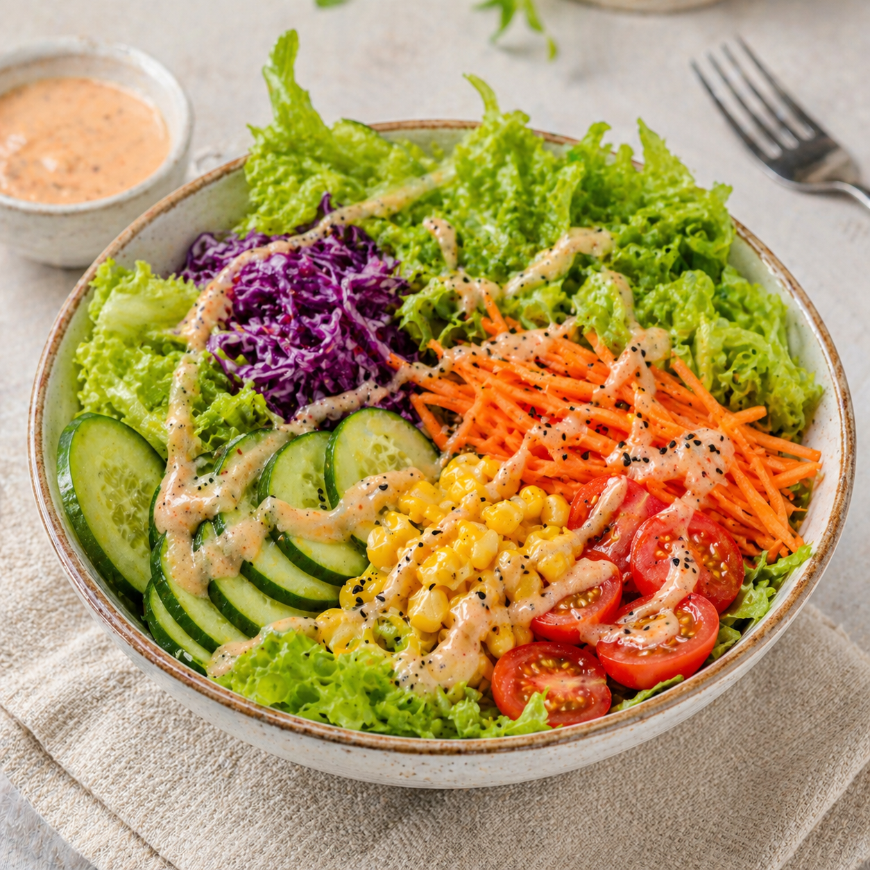 Salad Rumahan Kedai Tiga Nyonya